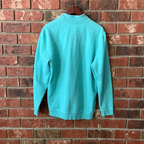 Walter Hagan Turquoise Quarter Zip Pullover - Picture 6 of 6